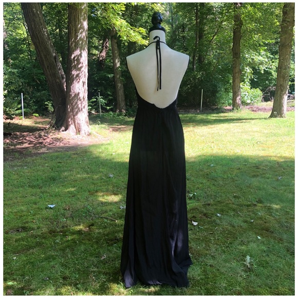 ⭐️ASOS black crochet top maxi dress - Picture 3 of 5